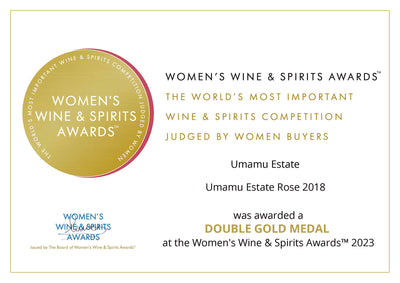 Double Gold Medal Women's Wine & Spirit Awards