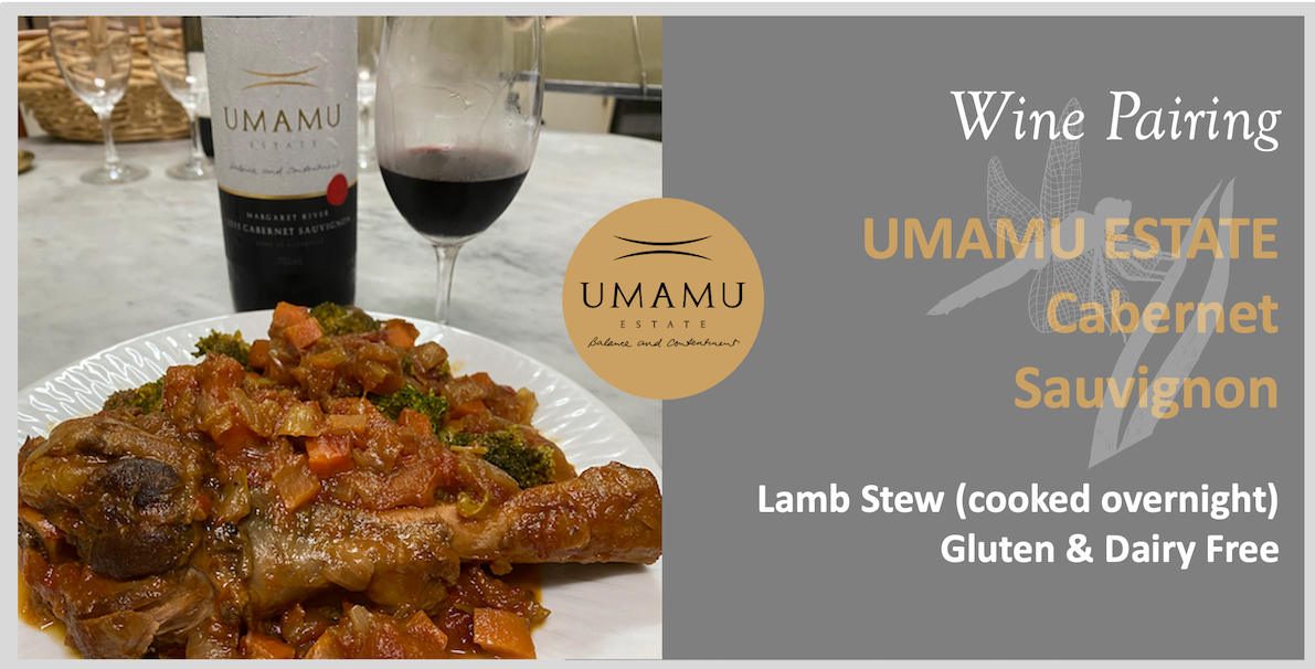 Wine Pairing | Margaret River Cabernet Sauvignon with Lamb Shank Stew