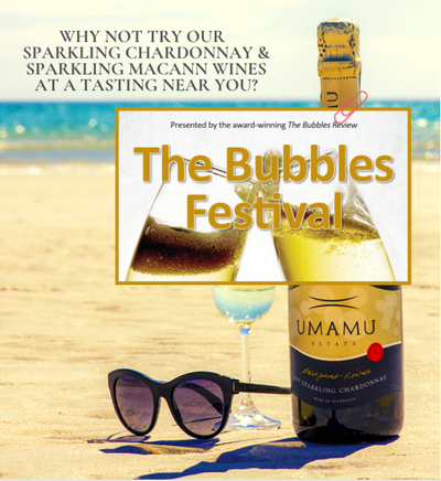 Sparklings at Bubbles Festival Brisbane 14-15th May, Perth 7-8th May Postponed to 25-26th June.