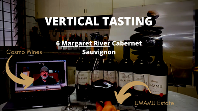 TRANSCRIPT: Vertical wine pairing with Charmaine (UMAMU Estate) & Lindsay Corby (Cosmo Wines)