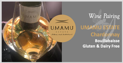 UMAMU Estate Chardonnay with Bouillabaisse Seafood Stew (Dairy & Gluten Free, Flavour Full)