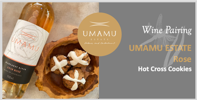 UMAMU Estate Rose with Hot Cross Cookies Gluten Free