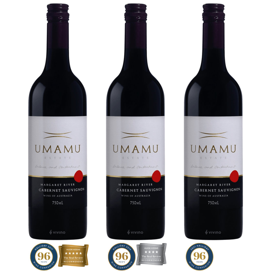 Vertical Tasting: 3 bottles of UMAMU Estate Cabernet Sauvignon (2013, 2015, 2018)