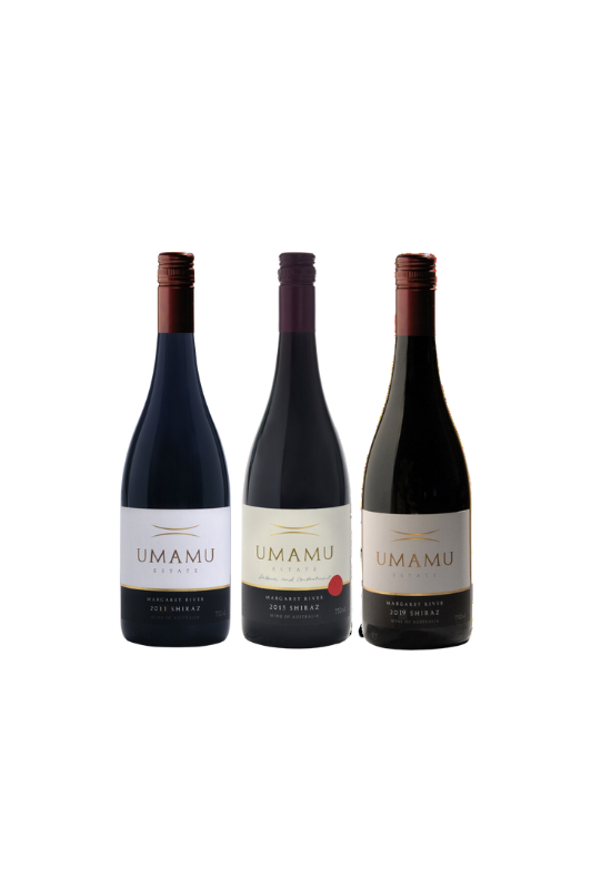 Estate Shiraz vertical tasting: 2019, 2015 and 2011 (3 bottle mix pack)