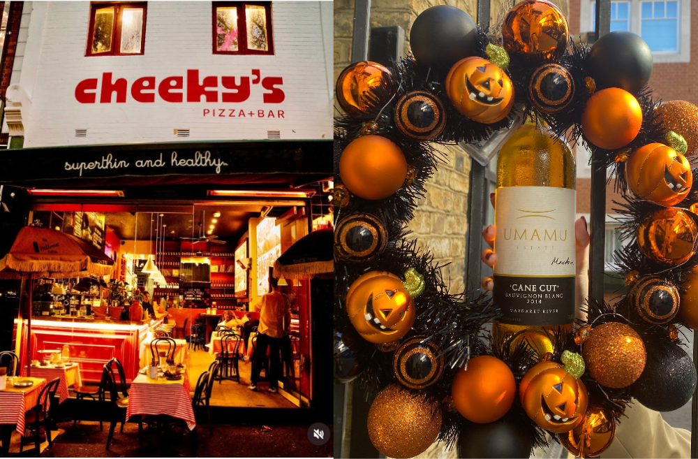 Halloween Dinner at Cheeky's Pizza & Bar