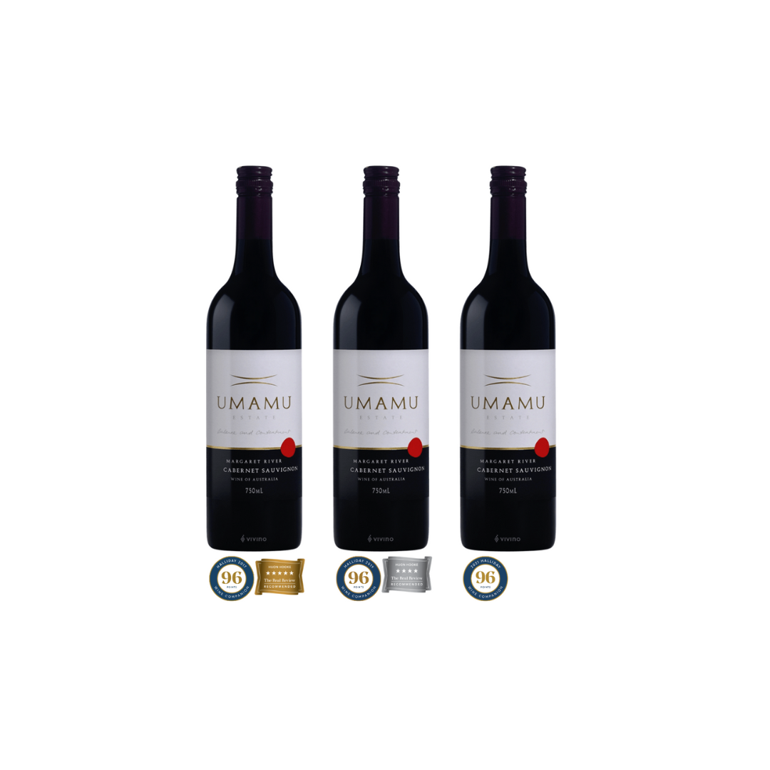 Vertical Tasting: 3 bottles of UMAMU Estate Cabernet Sauvignon (2013, 2015, 2018)